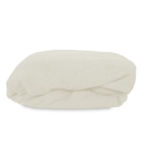 STRETCH SOFA BEZUG ATHEN universal MILK WHITE bi-elastisch