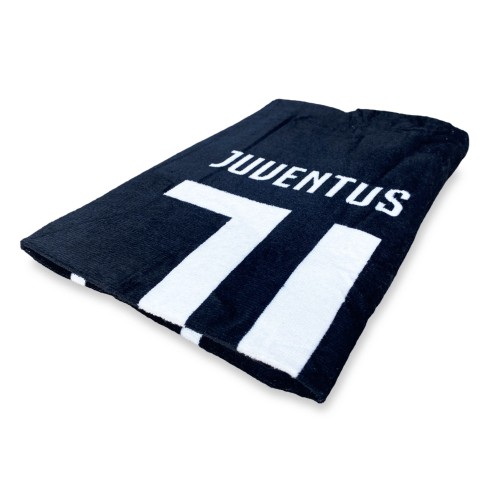 Original JUVENTUS Strandtuch aus reinem Baumwollfrottee in der Größe cm.70x140