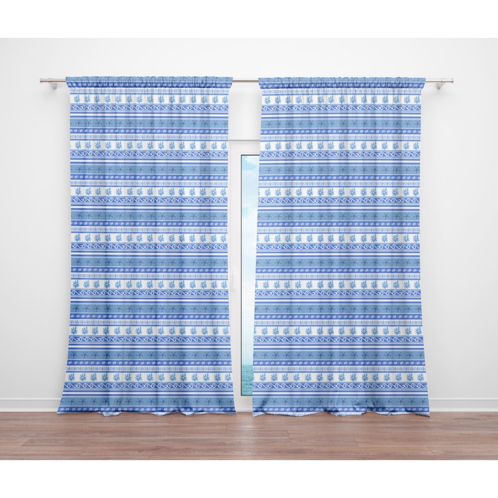 CARPA GRECIA AZUL cm.160X300 hecho MADE in ITALY
