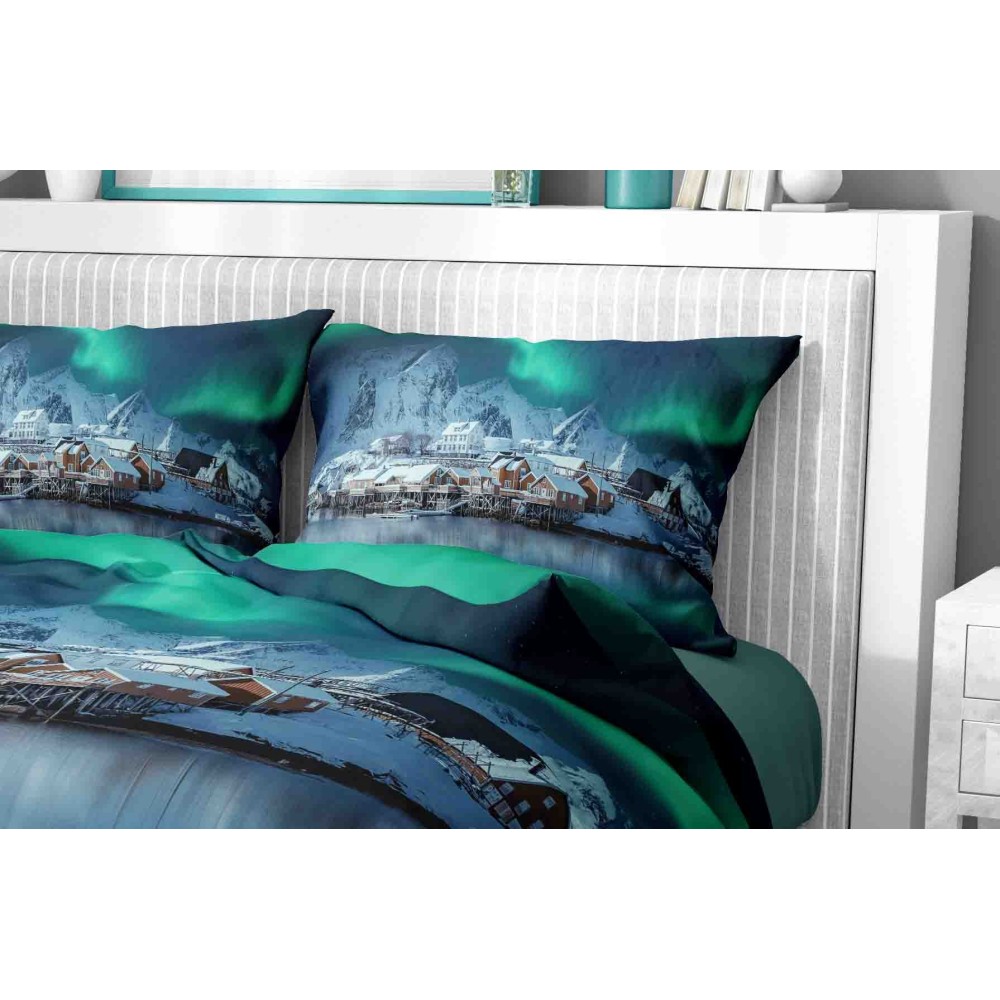 BETTBEZUG SATELLO HD AURORA BOREALIS Double cm. 250x200 mm