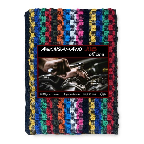Set asciugamani in spugna di puro cotone