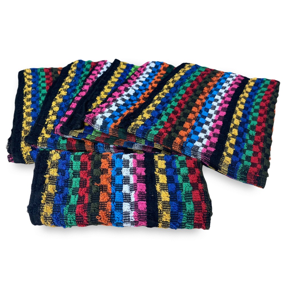 Set asciugamani in spugna di puro cotone