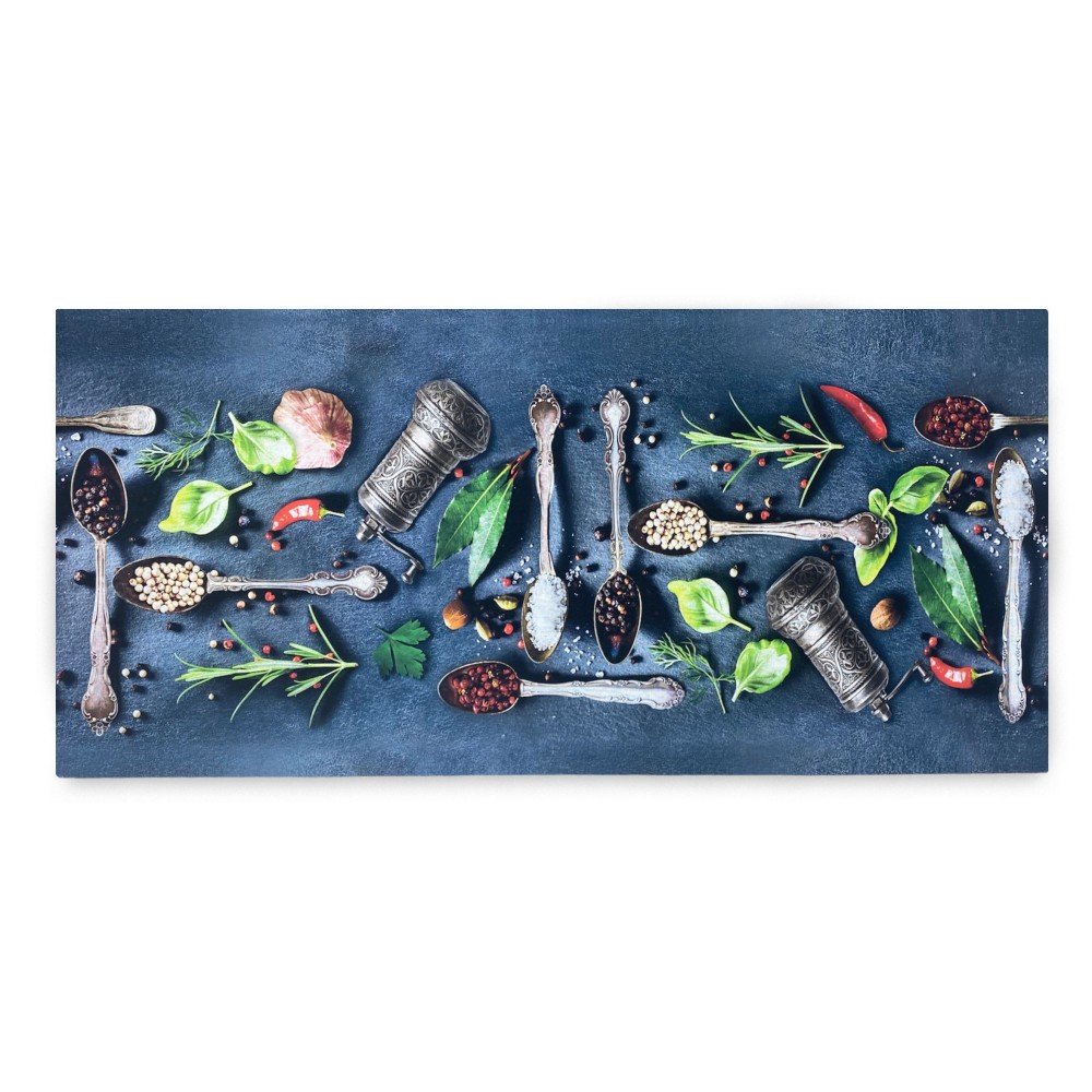 RUG Kitchen runner Non-slip runner SPOONS and SPICES made in Italy