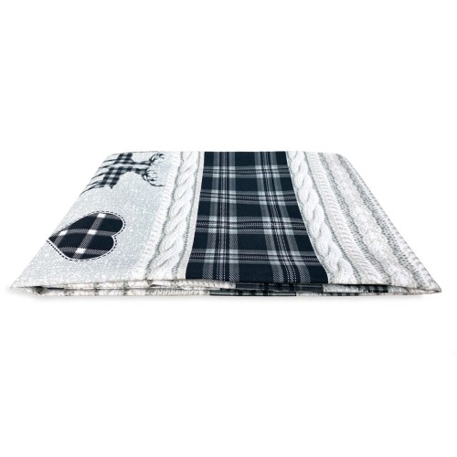 TIENDA TIROLESA COASSOLO GRIS en estilo montaña CM. 150X280 hecho en italia