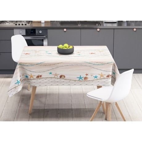 LIMA © TABLECLOTH in water-repellent plastic-coated PVC tarpaulin made in Italy 2
