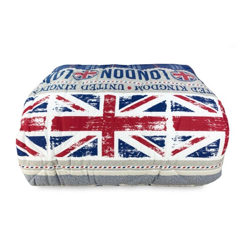 EDREDÓN KOT © BANDERA INGLESA BANDERA DE INGLATERRA HECHO EN ITALIA PURO ALGODÓN