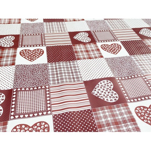 LIMA © TABLECLOTH in water-repellent plastic-coated PVC TARPAULIN made in Italy