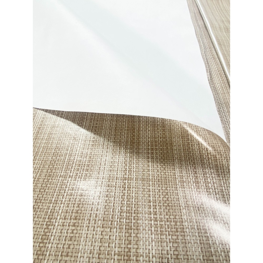 TOVAGLIA LIMA © in TELA CERATA plastificata LAVABILE idrorepellente in PVC UNITO BEIGE made in Italy