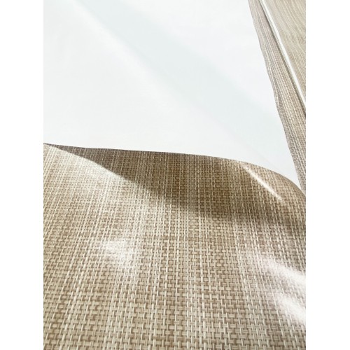 TOVAGLIA LIMA © in TELA CERATA plastificata LAVABILE idrorepellente in PVC UNITO BEIGE made in Italy