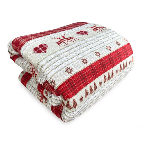 QUILT © BOW COASSOLO rot TIROLER Winter made in Italy