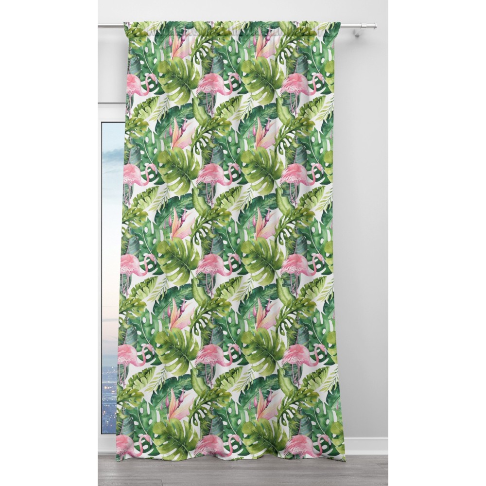 CARPA FLAMINGO cm.150X280 hecho MADE en ITALIA flamencos
