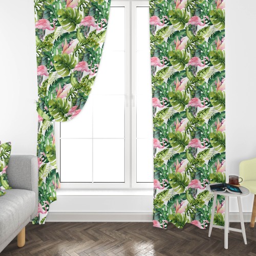 TENDA FENICOTTERO Flamingo cm.150X280 confezionata MADE in ITALY fenicotteri