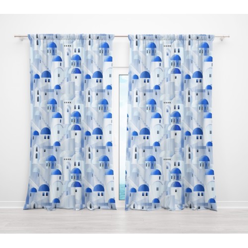 SANTORINI TENT blue cm.150X280 made MADE in ITALY