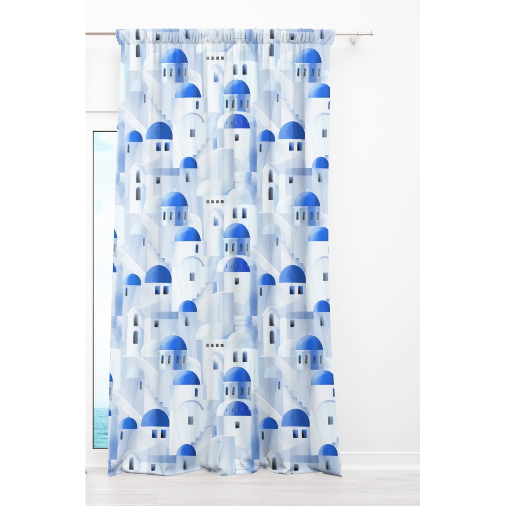 SANTORINI TENT blue cm.150X280 made MADE in ITALY