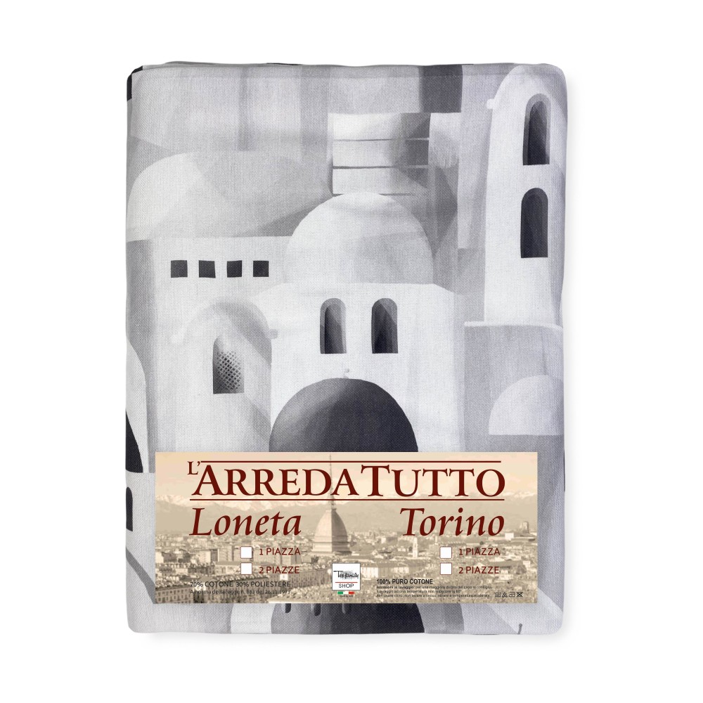 Santorini Grey Fabric