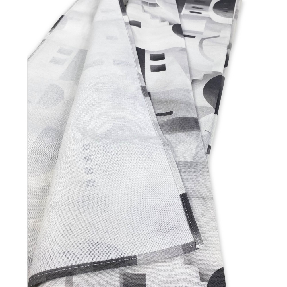 SERVIETTE HOUSSE DE MEUBLE GRAN SCARF BEDSPREAD housse de canapé SANTORINI gris
