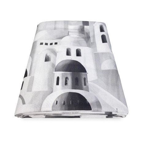 Santorini Grauer Stoff 2