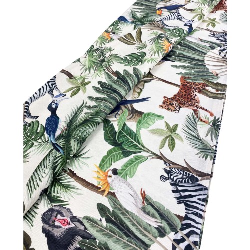 FUNDA DE DECORACIÓN FUNDA GRAN SCARF COLCHA funda de sofá JUNGLE