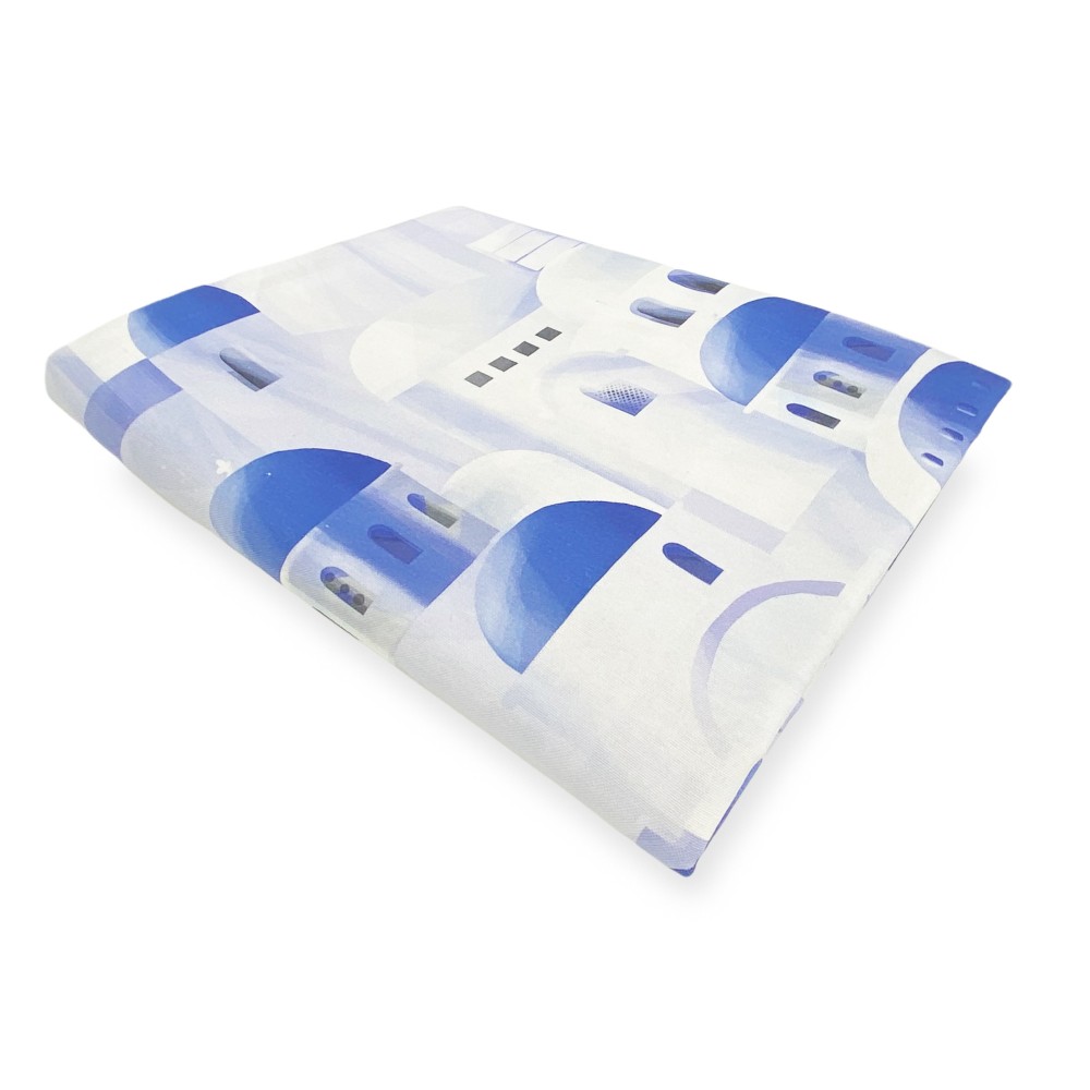 Bezug für Einrichtungsgegenstände GRAN SCARF TAGESDECKE Bezug für Sofa SANTORINI blau