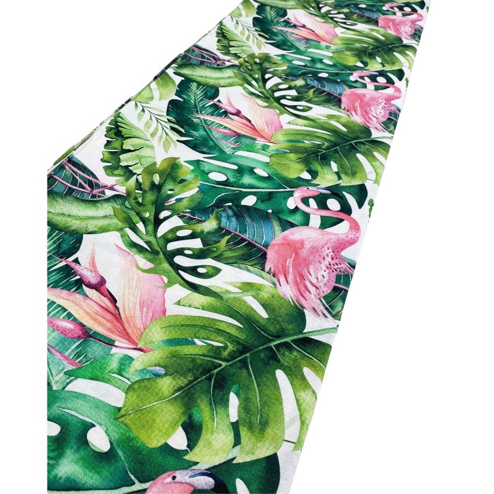 TELO ARREDO copritutto GRAN FOULARD COPRILETTO copridivano fenicottero FLAMINGO fenicotteri