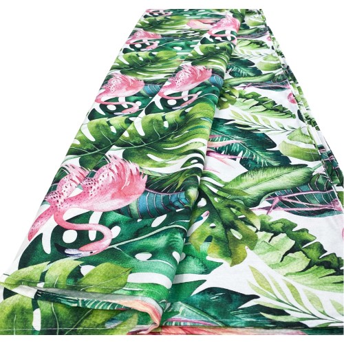 FUNDA DE MOBILIARIO FUNDA GRAN SCARF COLCHA funda de sofá flamenco FLAMINGO flamingo flamencos