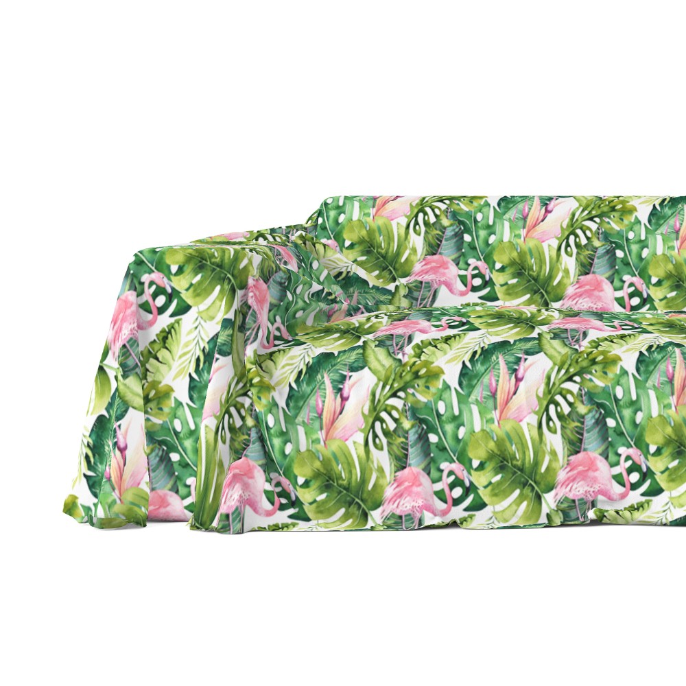FUNDA DE MOBILIARIO FUNDA GRAN SCARF COLCHA funda de sofá flamenco FLAMINGO flamingo flamencos