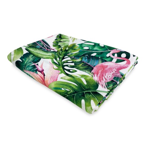 COTTON TABLECLOTH flamingo flamingo design made in Italy
