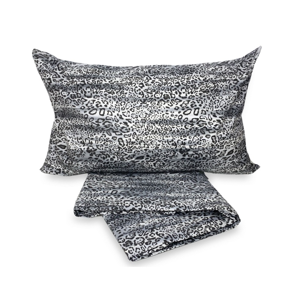 SHEET SET SAFARI SHEETS speckled grey