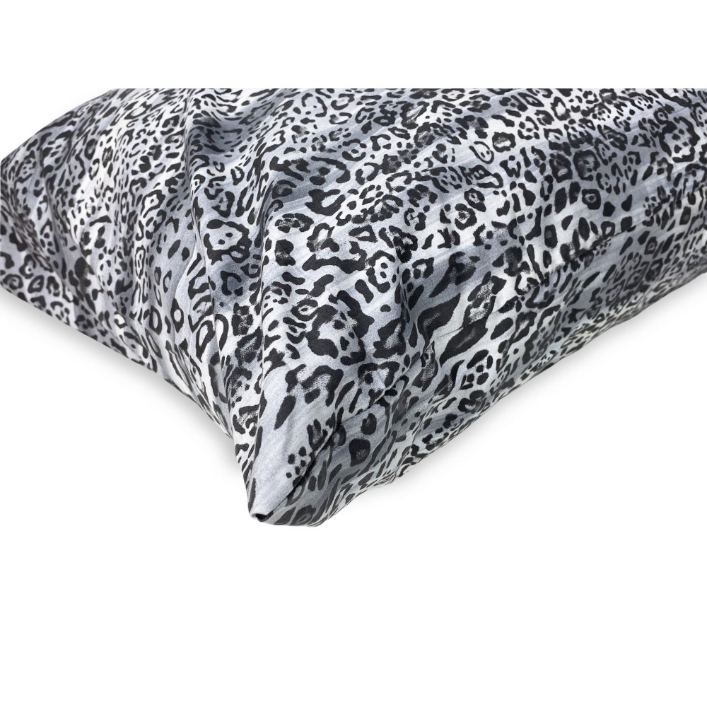 FEUILLE COMPLÈTE SAFARI tacheté gris