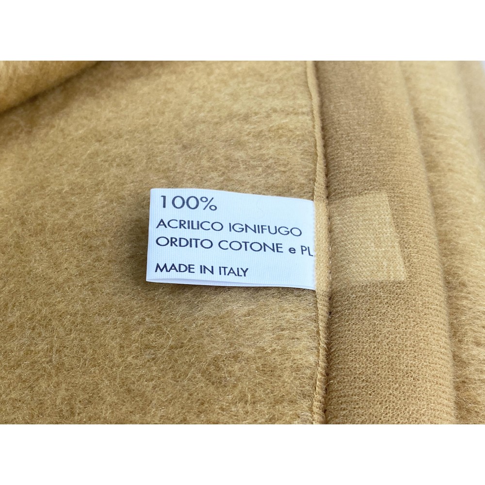 COUVERTURE IGNIFUGE IGNIFUGE IGNIFUGE CLASSE 1 HOMOLOGUÉE FABRIQUÉE EN ITALIE