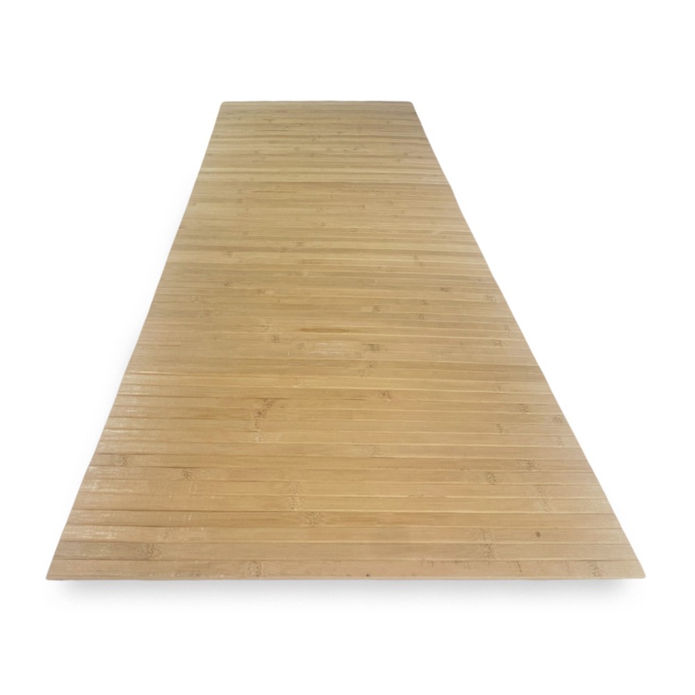 ALFOMBRA DE © COCINA AMADERADA en madera MIEL DE BAMBÚ MACIZA todos los tamaños