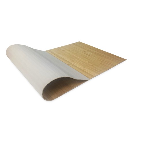 TAPPETO cucina WOODY © IN legno BAMBOO UNITO MIELE tutte le misure