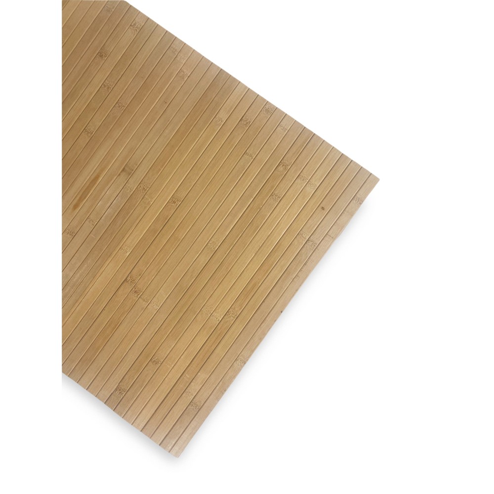 WOODY © KITCHEN RUG in wood SOLID BAMBOO HONEY all sizes