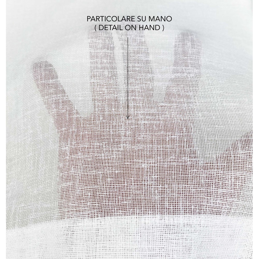 Paar SIMPLY White Glasvorhänge – halbtransparentes Bouclé Polyester