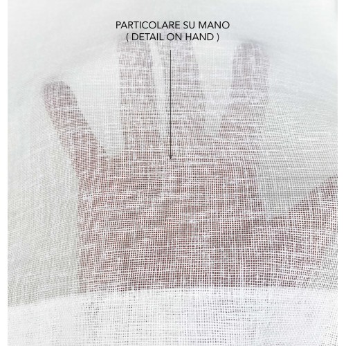 Paar SIMPLY White Glasvorhänge – halbtransparentes Bouclé Polyester