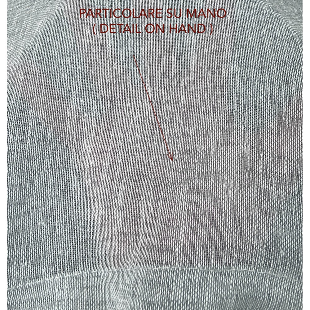 Par de Cortinas de Cristal SIMPLY Grey – Poliéster Bouclé Semitransparente