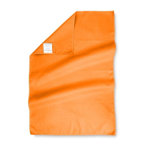 ORANGE MIKROFASER Handtuch SET 1+1 Gesicht und Gast