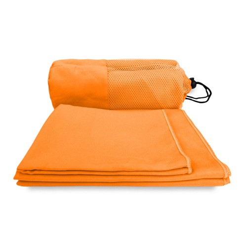 Lot serviette + serviette invité en microfibre douce