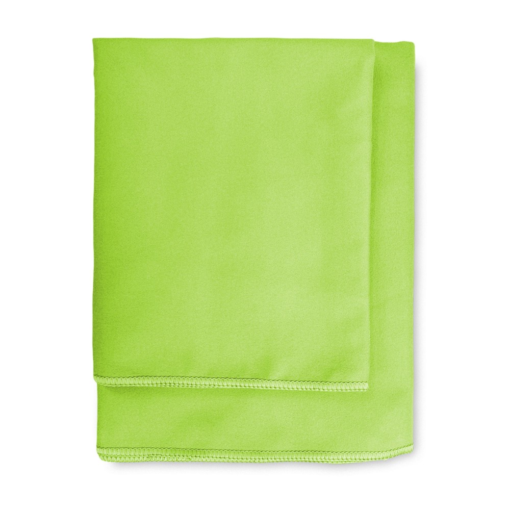 ACID GREEN MIKROFASER Handtuch SET 1+1 Gesicht und Gast