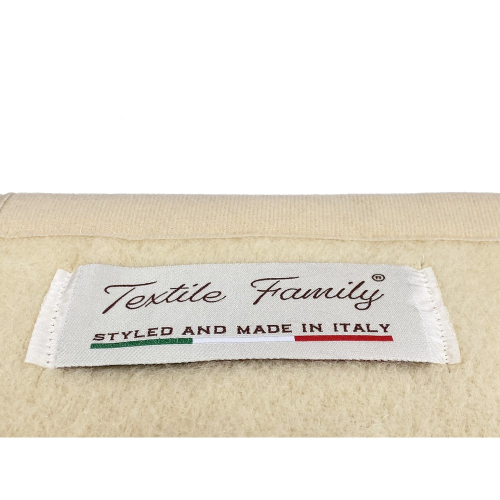 COPERTA IGNIFUGA SPRING antifiamma Peso Medio 1.0 ANTIFUOCO CLASSE 1 omologata MADE in ITALY Beige