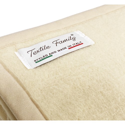 MANTA Ligera verano PRIMAVERA Peso medio Modacrílico HECHO en ITALIA Beige