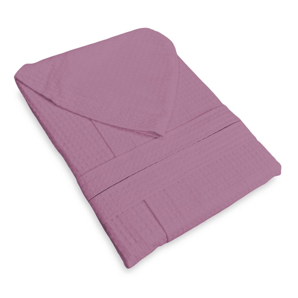 ACCAPPATOIO Nido Ape BEE© in Puro cotone con Cappuccio da Adulto ROSA