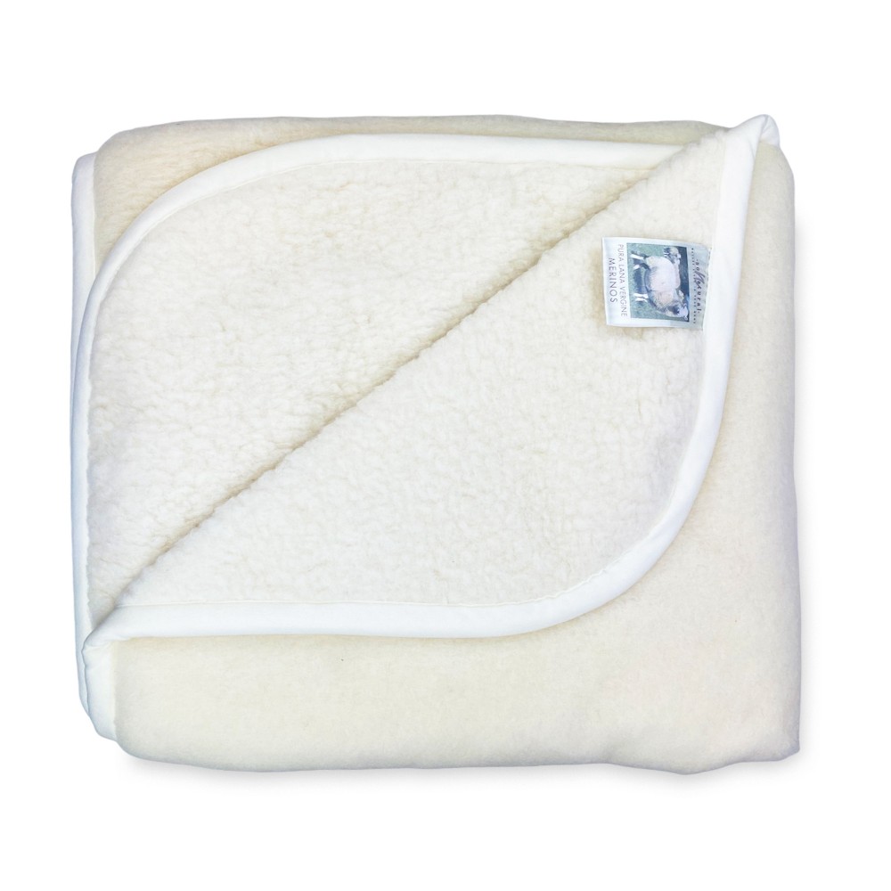 MANTA DE MARÍA en auténtica LANA MERINO 1000 gr. Pura lana virgen
