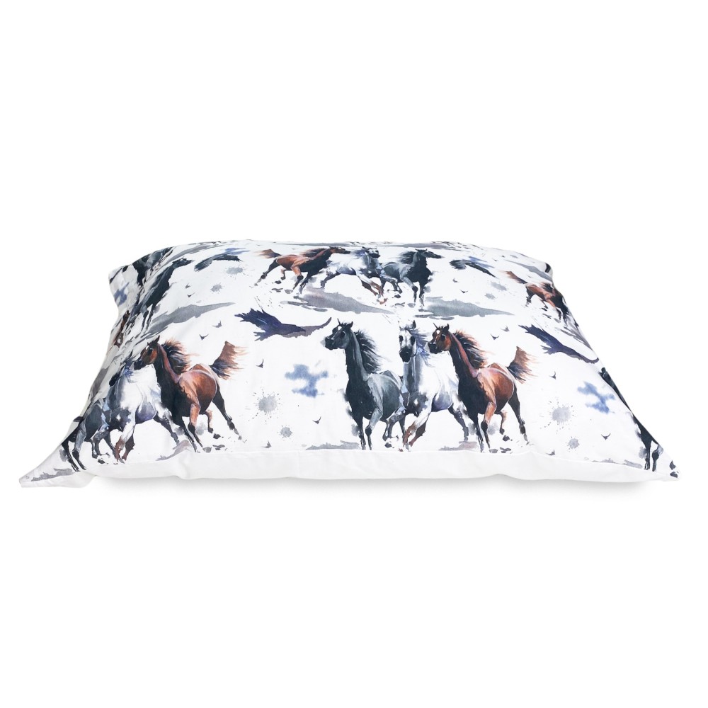 HOUSSE DE COUETTE POUR CHEVAUX DE COURSE EN COTON PUR Fabriqué en Italie