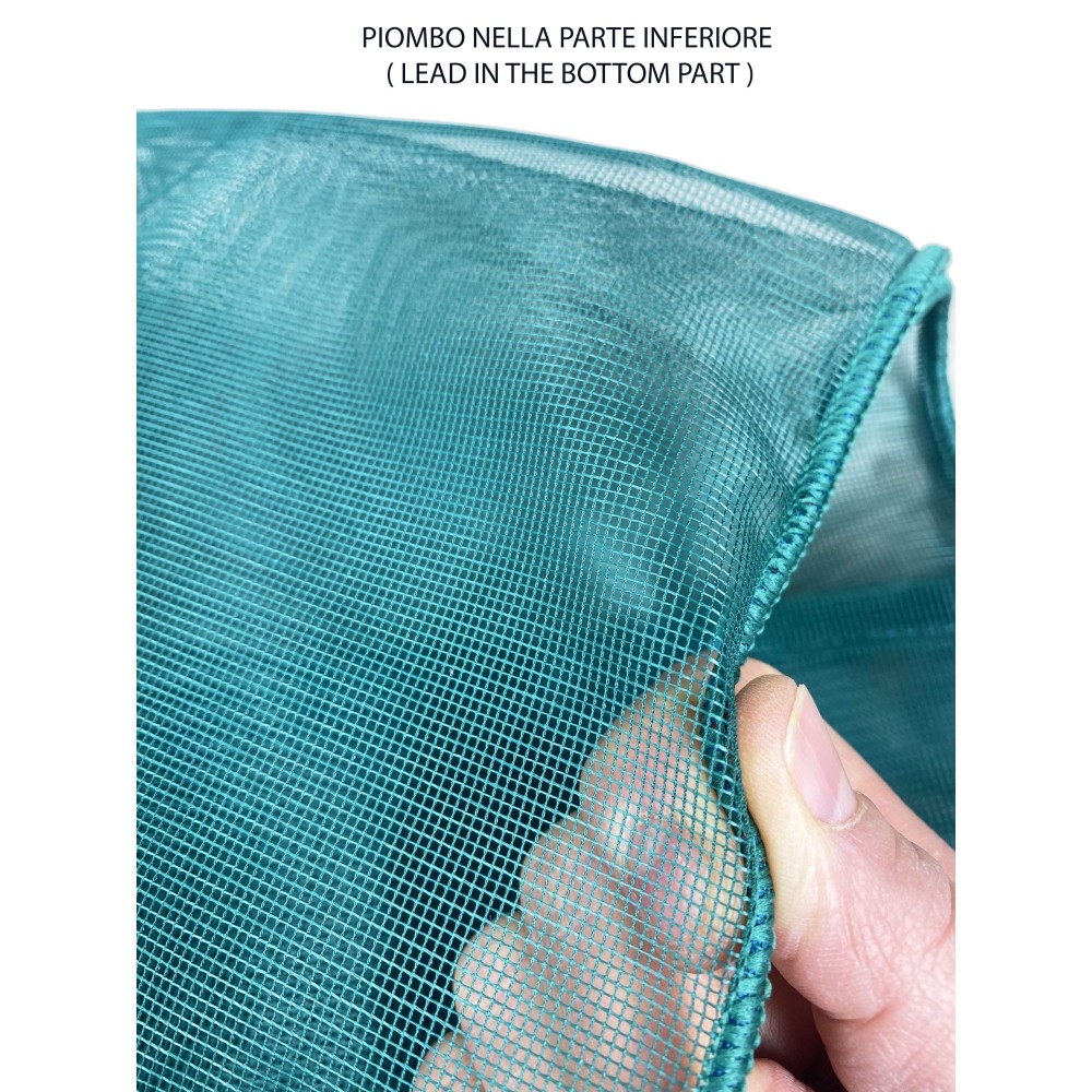 Extra Quality Plain Green Marquisette Mosquito Net Curtain