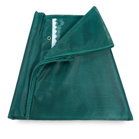 Extra Quality Plain Green Marquisette Mosquito Net Curtain 2