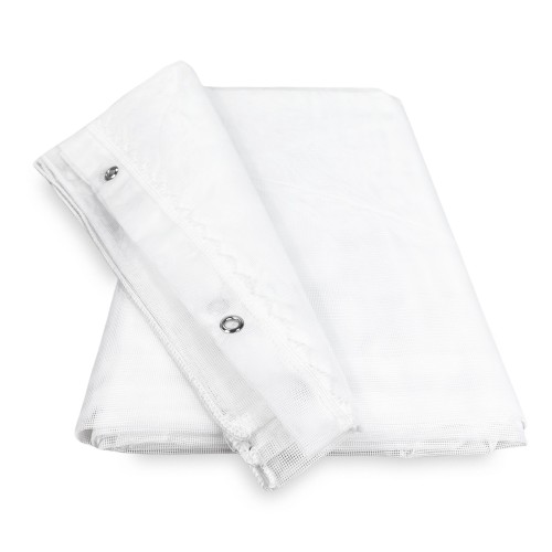 Extra Quality Plain White Marquisette Mosquito Net Curtain