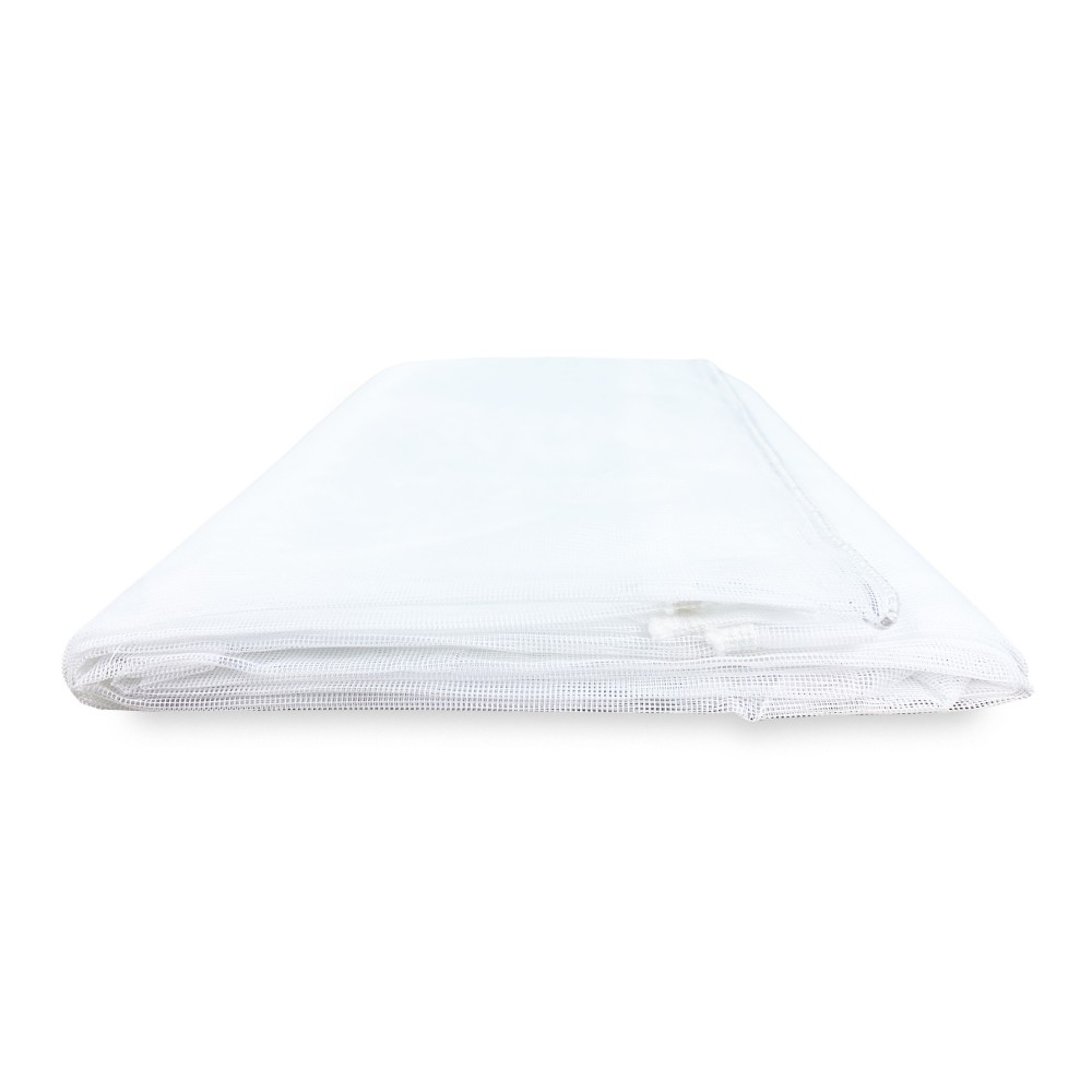 Extra Quality Plain White Marquisette Mosquito Net Curtain