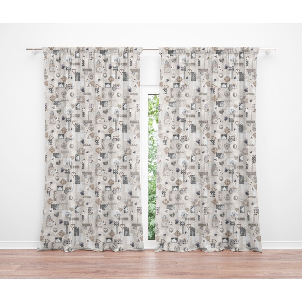 SHABBY ZELT beige cm.150X280 Tiroler made MADE in ITALY