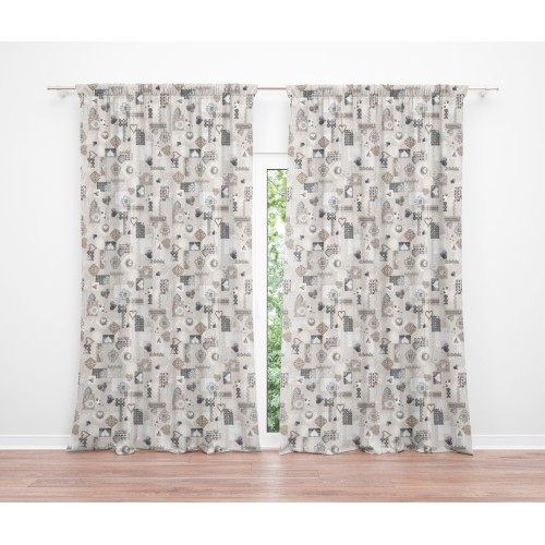SHABBY TENT beige cm.150X280 Tyrolean made MADE in ITALY